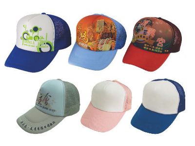 半網泡棉卡車帽