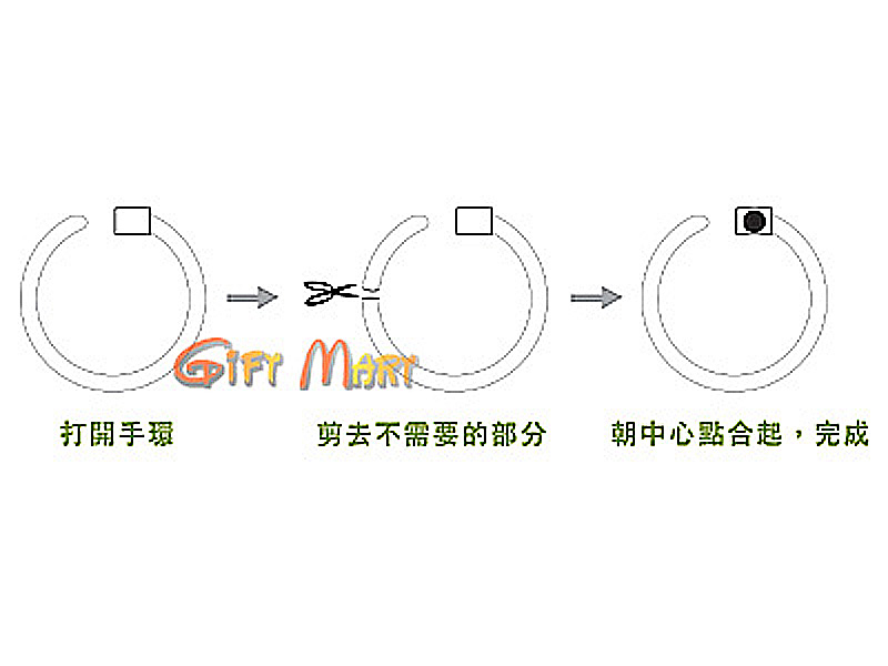 画出led手环的设计图图片