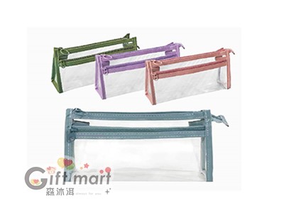 雙層透明拉鍊袋