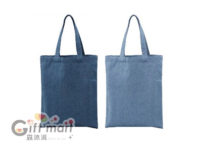 丹寧風牛仔布側背袋